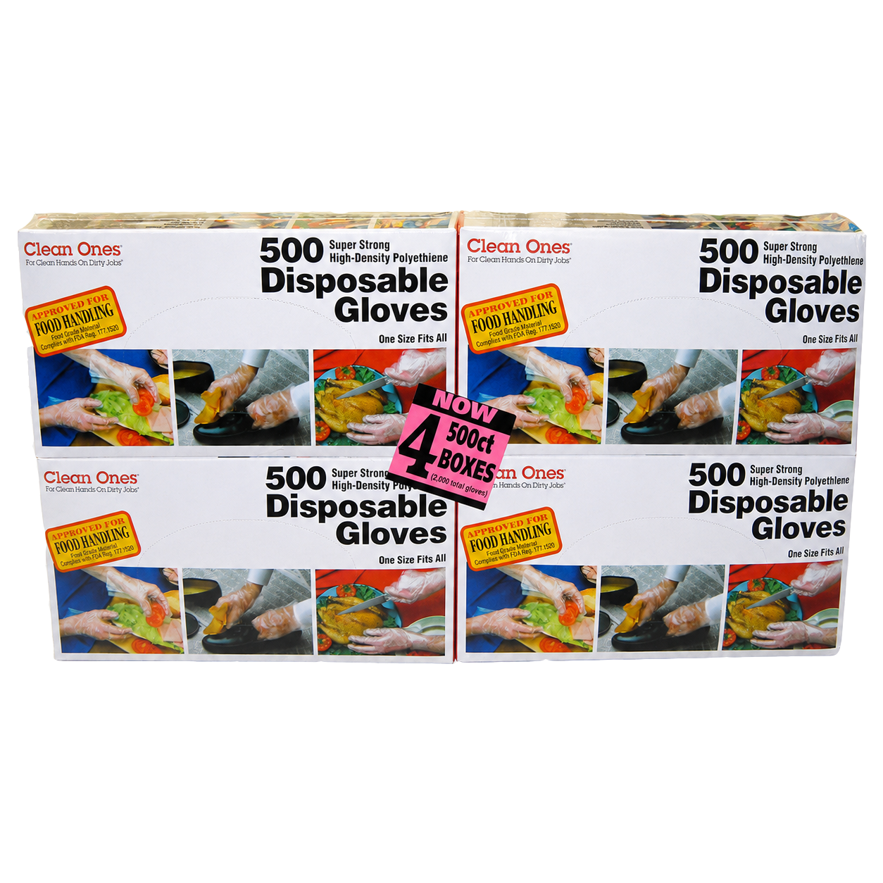Disposable Gloves Glove display pack