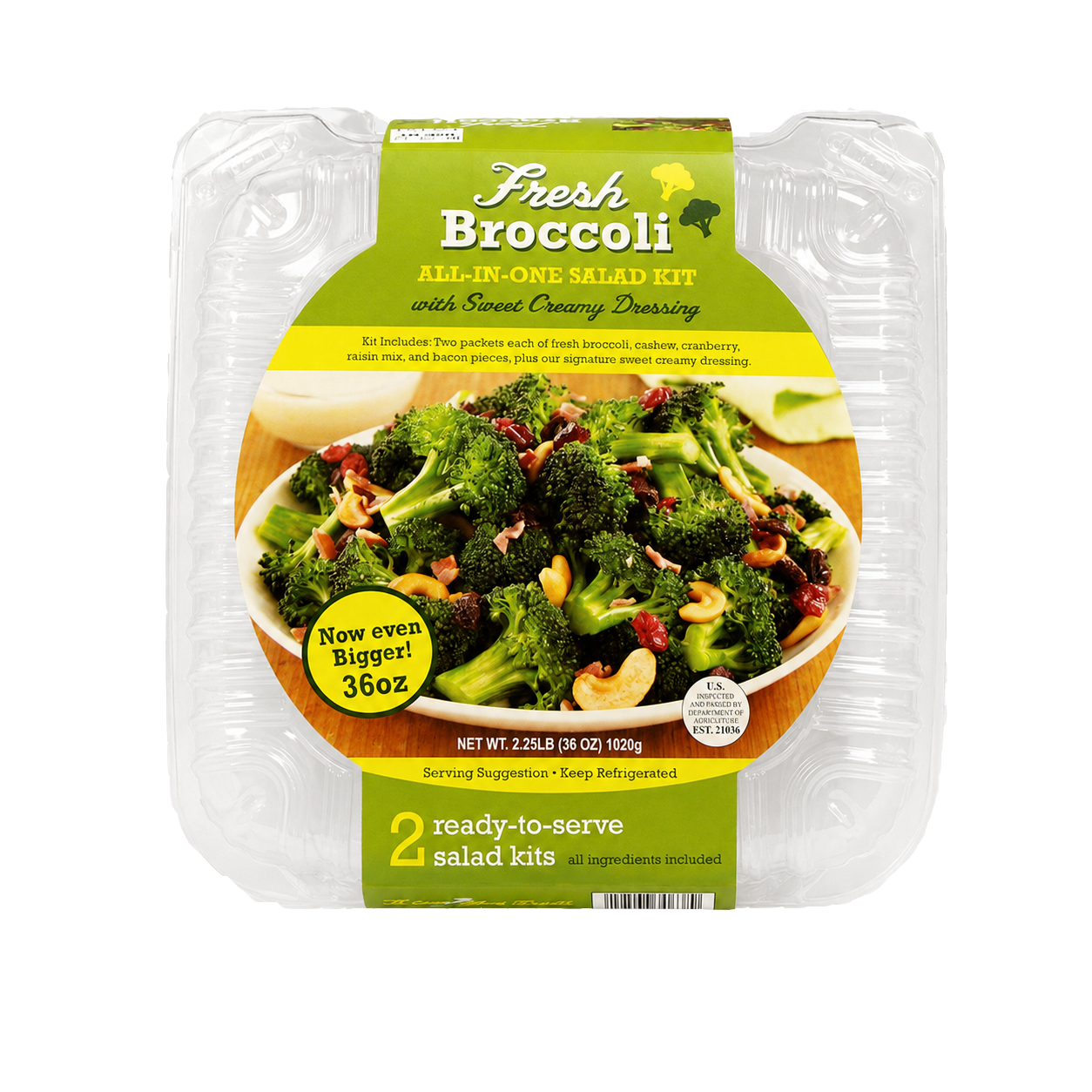 Fresh Broccoli Salad Kit Ready-to-serve salad