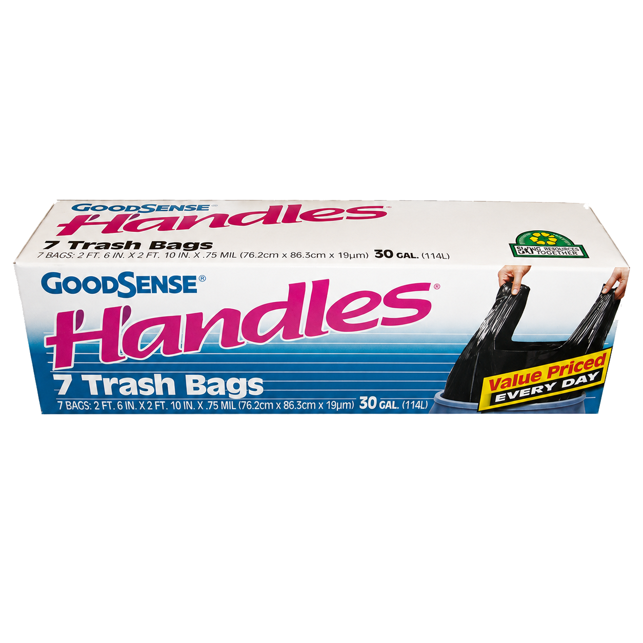 GoodSense Handles trash bags