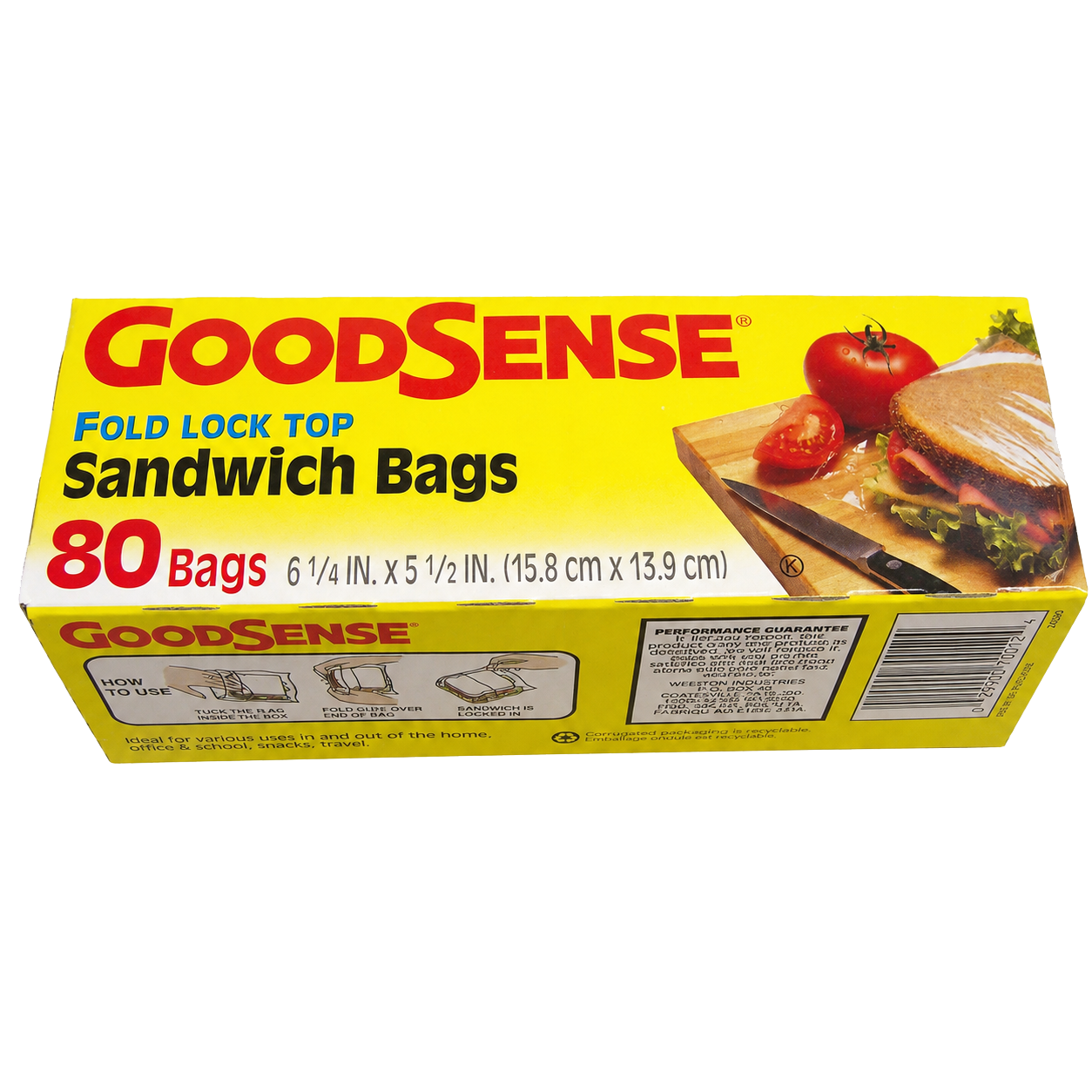 GoodSense Sandwich bags